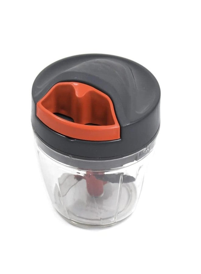 BigPlayer 3-Blade Vegetable & Fruit Chopper 450ML Regular - Image 1